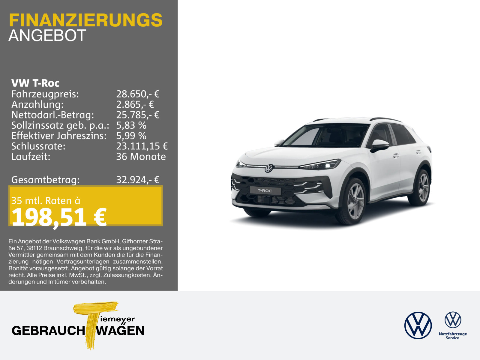 Volkswagen T-Roc 1.5 eTSI Volkswagen T-Roc 1.5 eTSI