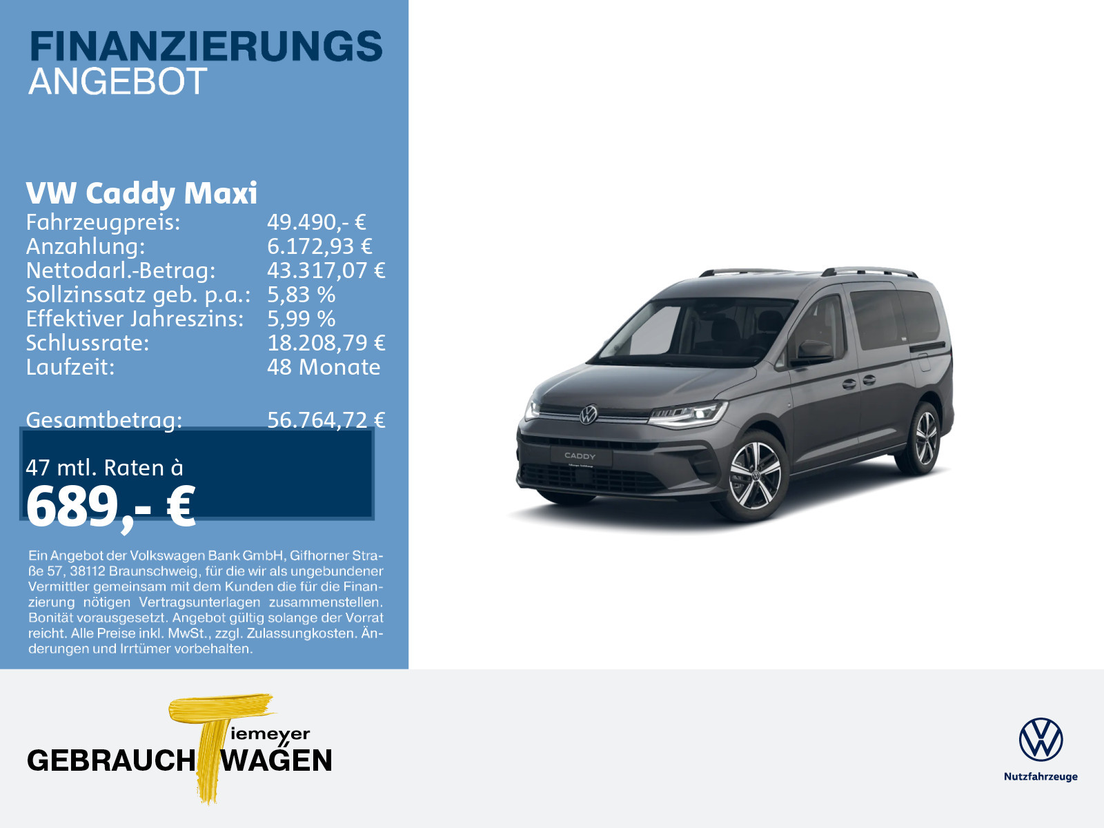 Volkswagen Caddy Maxi 1.5 Volkswagen Caddy Maxi 1.5