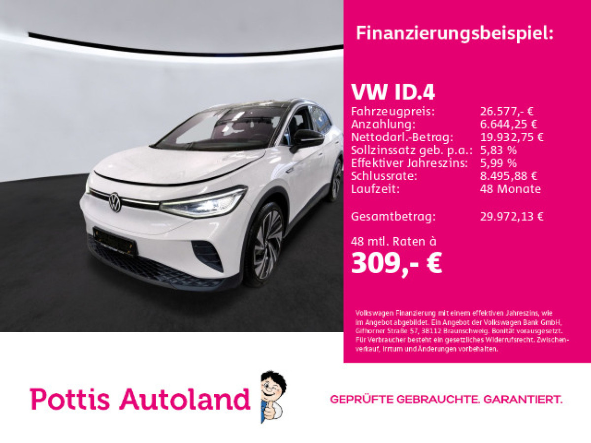 Thumb 0: Volkswagen ID.4 PRO PERFORMANCE 1ST MAX AHK PANO NAVI DCC