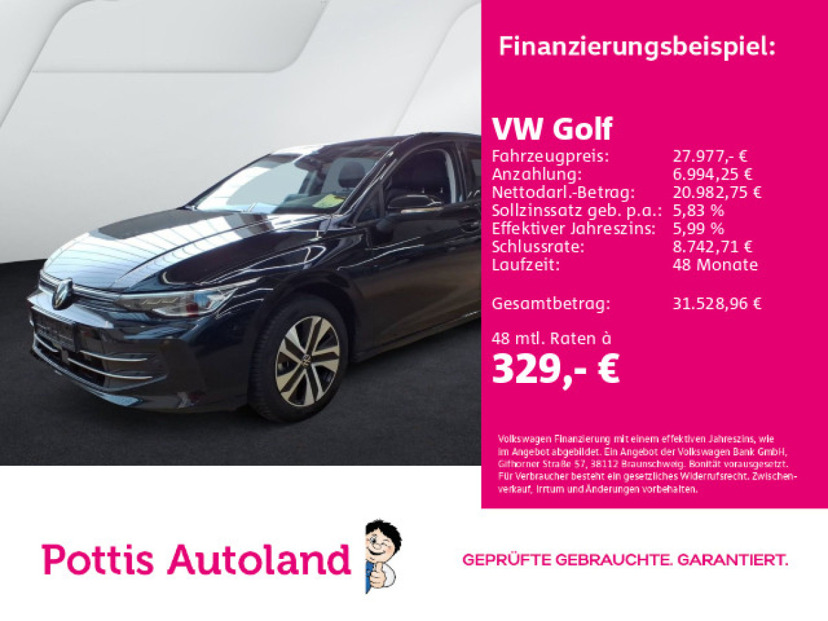 Thumb 0: Volkswagen Golf 1.5 eTSI DSG ENERGY AHK NAVI KAMERA LED+