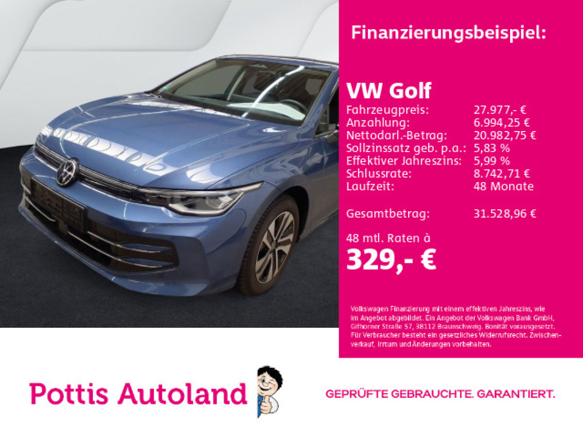 Thumb 0: Volkswagen Golf 1.5 eTSI DSG ENERGY AHK NAVI KAMERA LED+