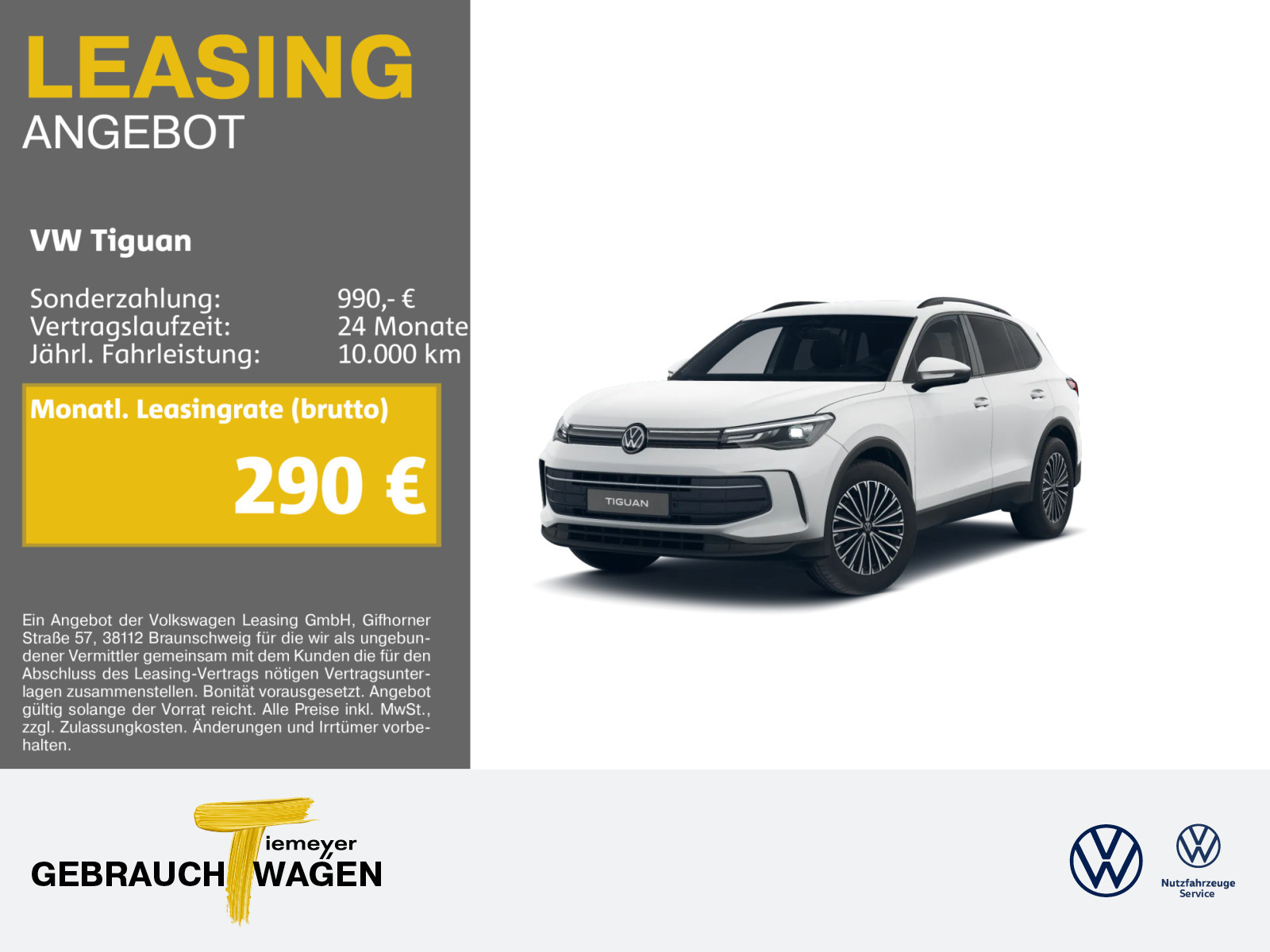 Volkswagen Tiguan 1.5 eTSI Volkswagen Tiguan 1.5 eTSI