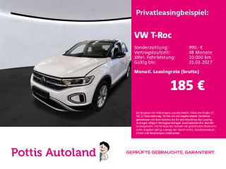 Volkswagen T-Roc 1.5 TSI DSG STYLE AHK NAVI SITZHZG LED+