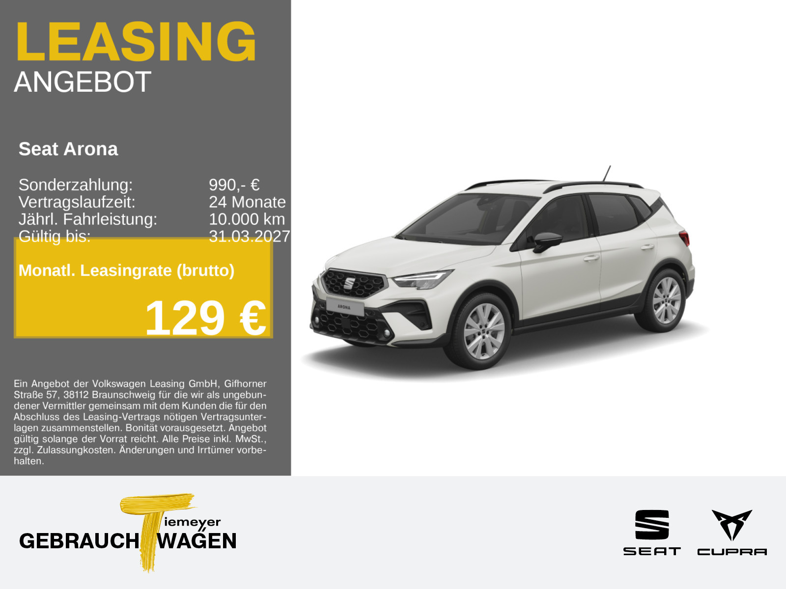 Seat Arona 1.0 TSI Seat Arona 1.0 TSI