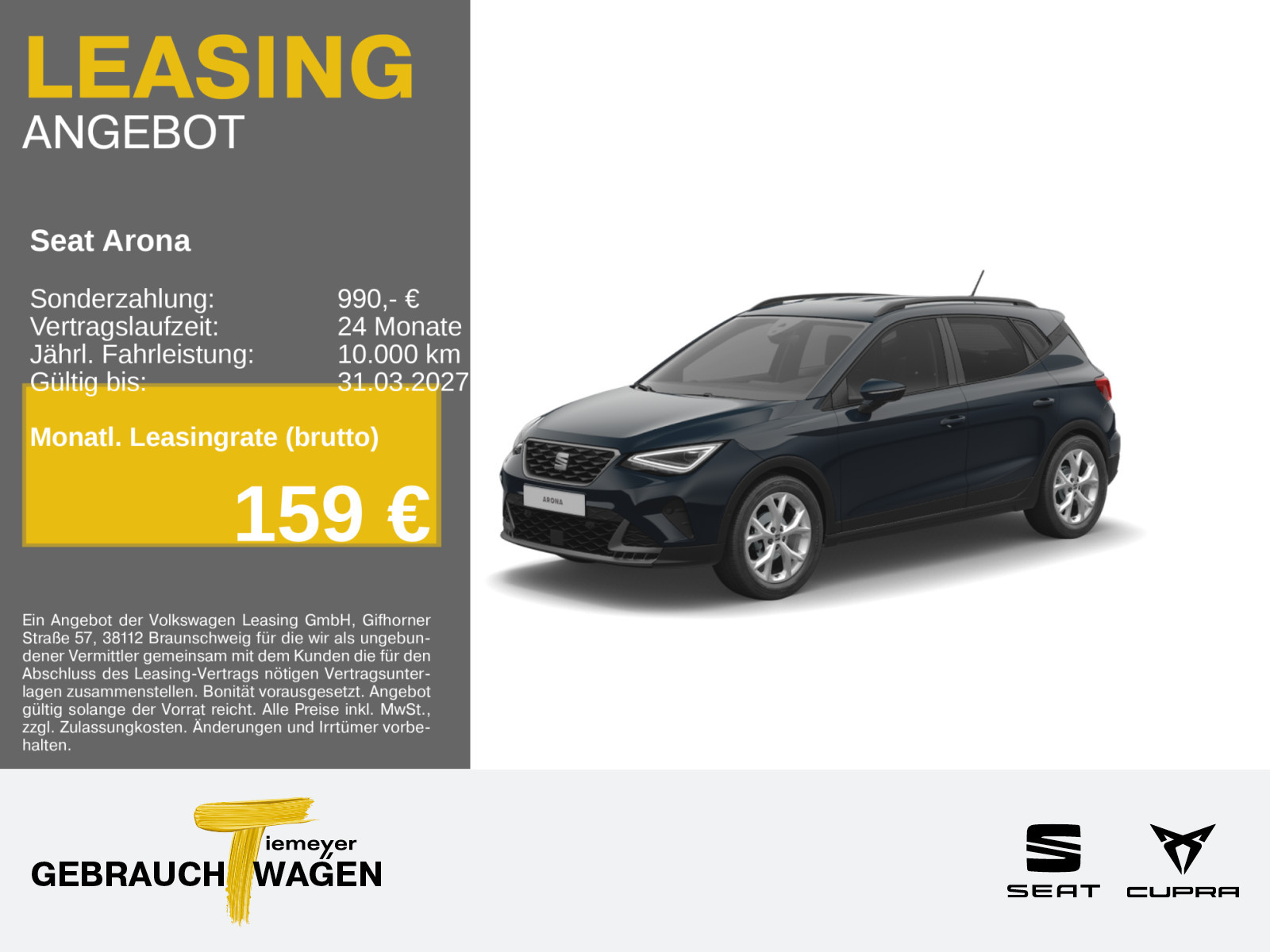 Seat Arona 1,5 TSI Seat Arona 1,5 TSI