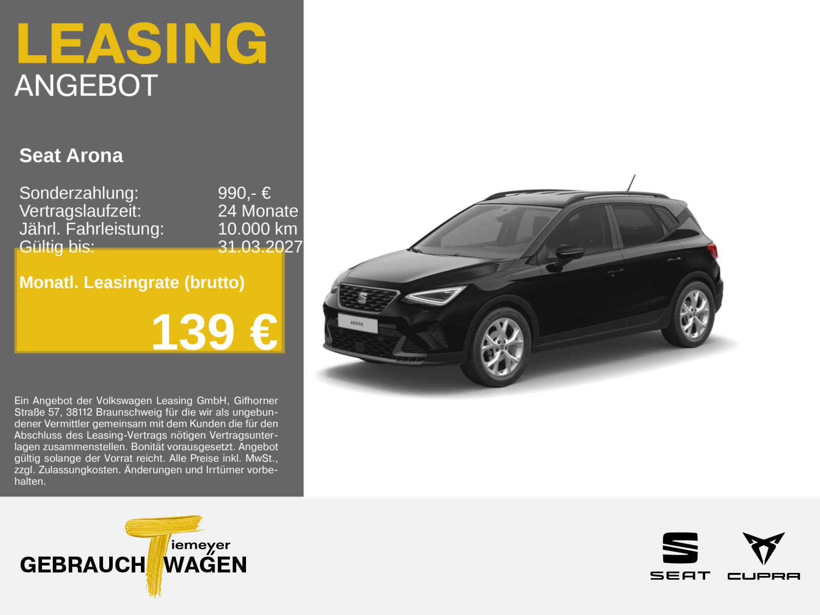 Seat Arona 1,0 TSI Seat Arona 1,0 TSI