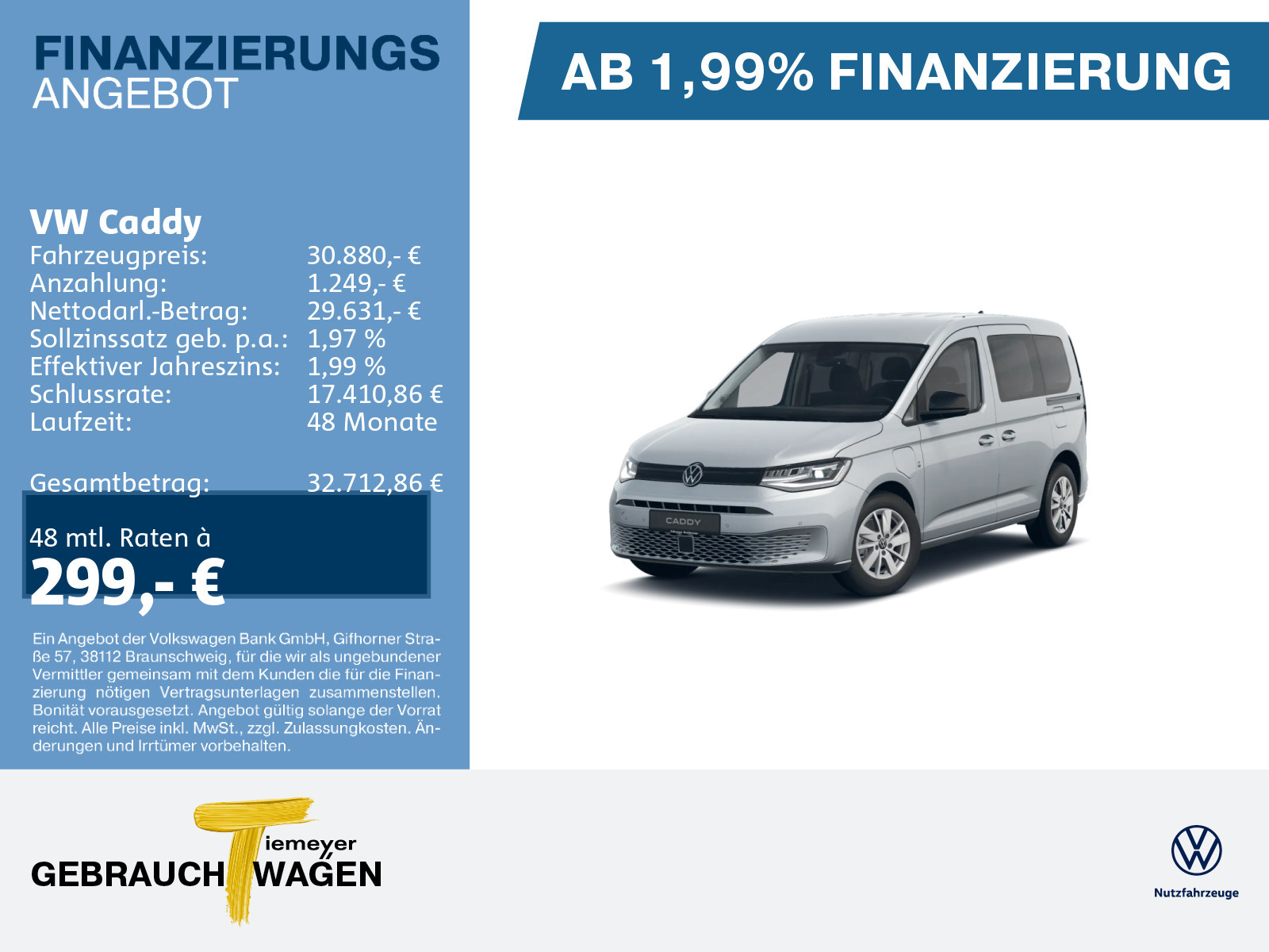 Volkswagen Caddy HYBRID LED Volkswagen Caddy HYBRID LED