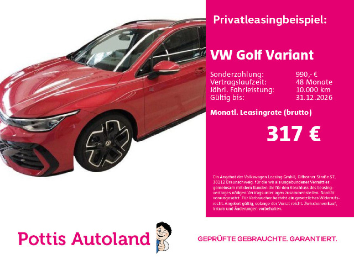 Thumb 0: Volkswagen Golf Variant 2.0 TDI DSG R-LINE AHK KAMERA NAVI SITZHZG