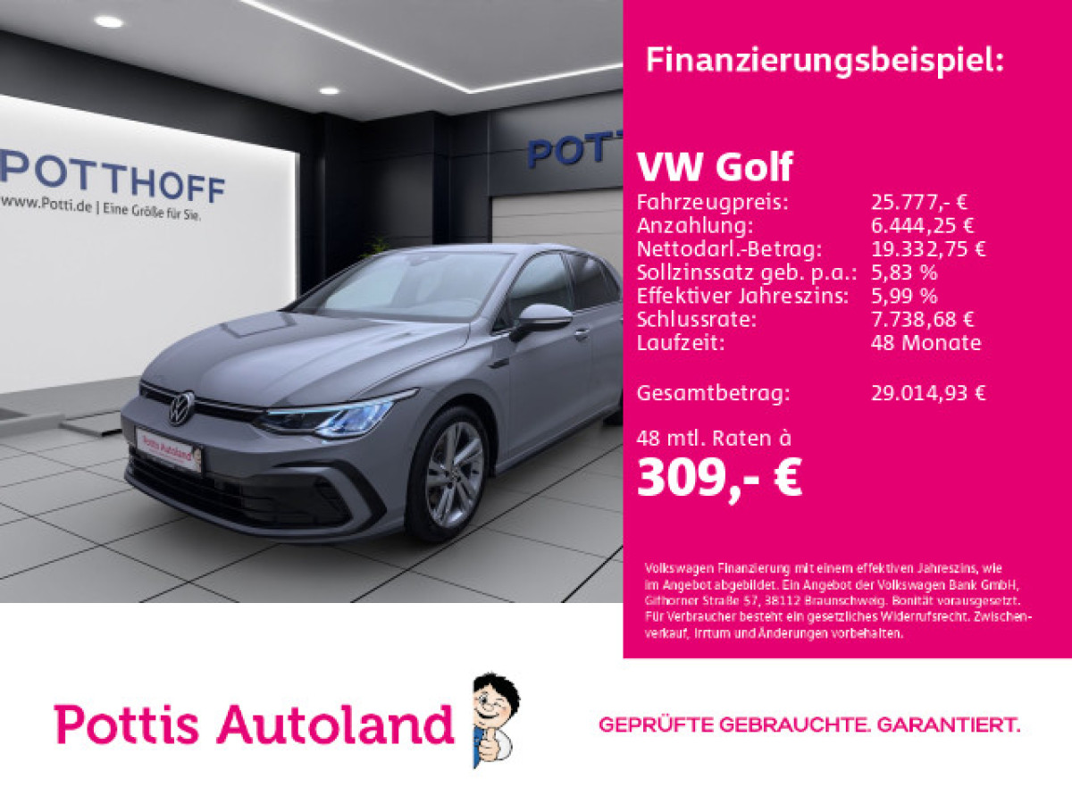 Thumb 0: Volkswagen Golf 2.0 TSI DSG R-LINE NAVI KAMERA SITZHZG PDC