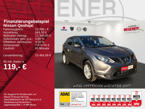 Ansicht 2 - Gebrauchtwagen Fahrzeug, Modell Qashqai der Marke Nissan von Verkäufer Autohaus Wegener Berlin GmbH - Filiale Wittenau