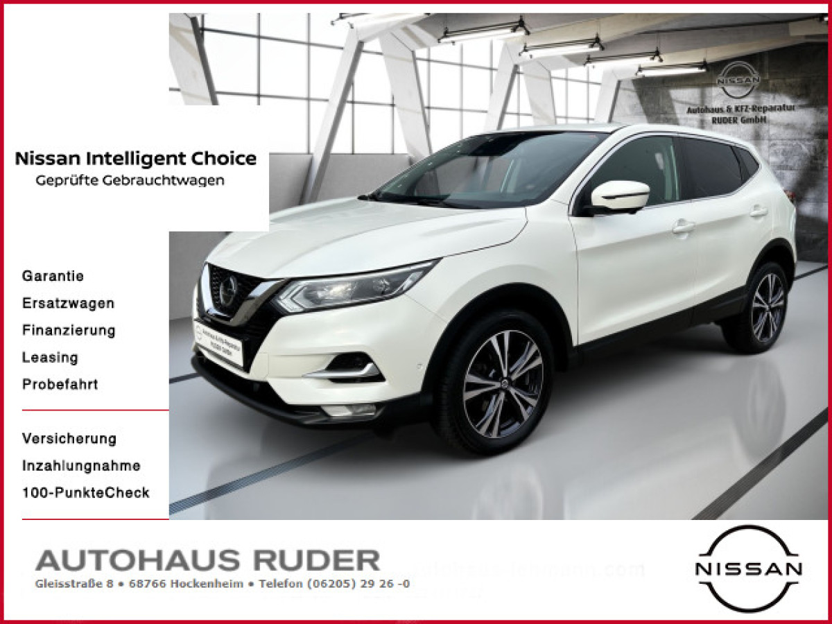 Ansicht 1 - Gebrauchtwagen Fahrzeug, Modell Qashqai der Marke Nissan von Verkäufer Autohaus und Kfz-Reparatur Ruder GmbH