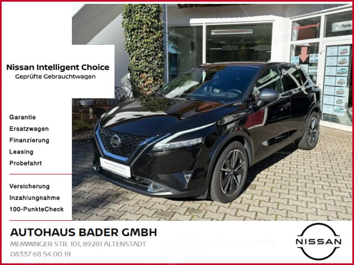 Ansicht 1 - Gebrauchtwagen Fahrzeug, Modell Qashqai der Marke Nissan von Verkäufer Autohaus Bader GmbH