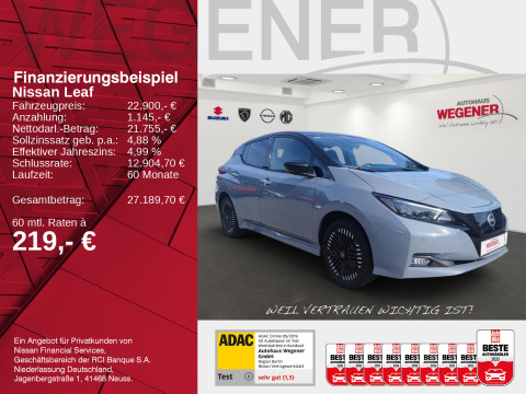 Ansicht 2 - Gebrauchtwagen Fahrzeug, Modell Leaf der Marke Nissan von Verkäufer Autohaus Wegener GmbH - Filiale Ludwigsfelde