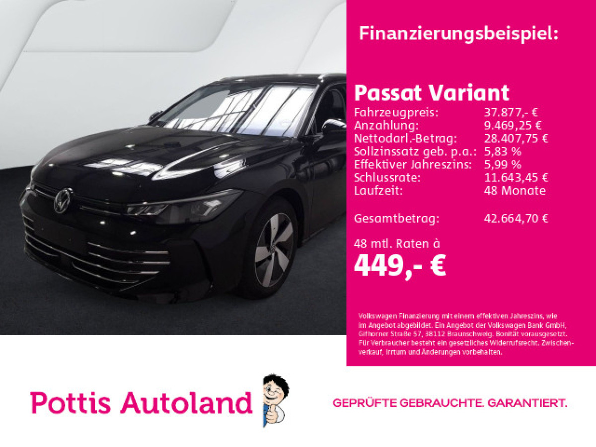 Thumb 0: Volkswagen Passat Variant 1.5 TSI eHybrid DSG BUSINESS AHK NAVI KAMERA HuD