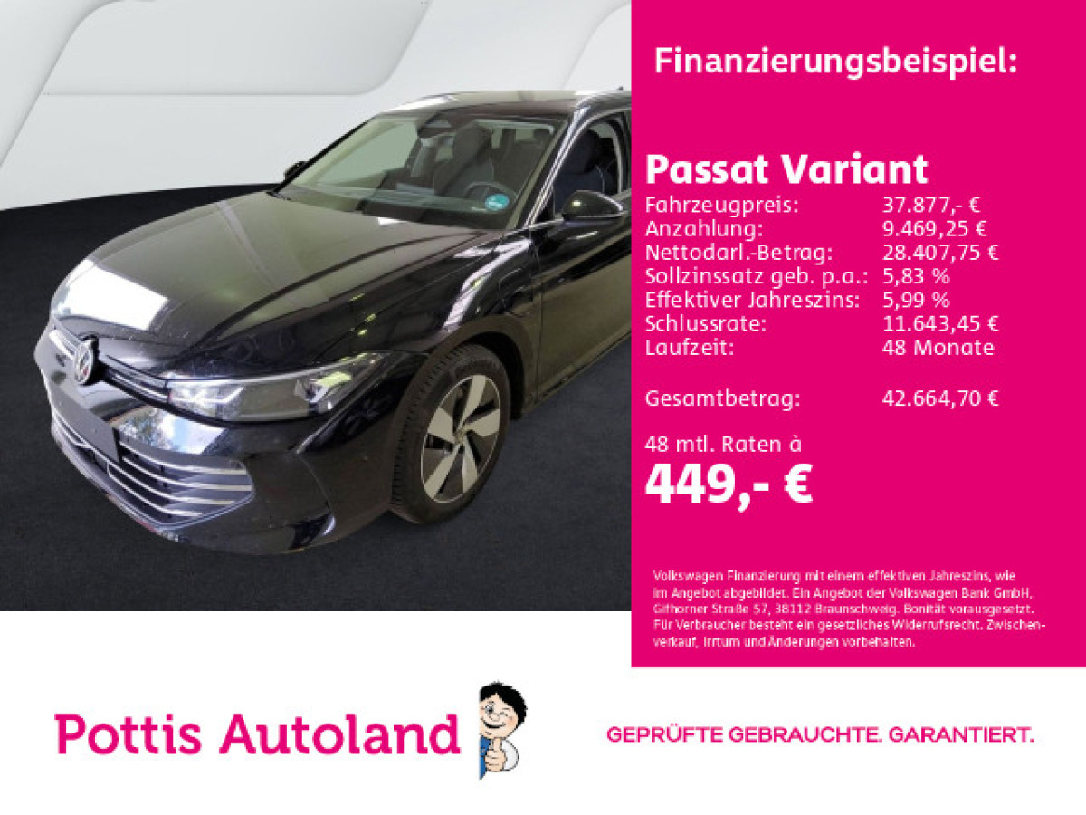 Thumb 0: Volkswagen Passat Variant 1.5 TSI eHybrid DSG BUSINESS AHK NAVI KAMERA HuD