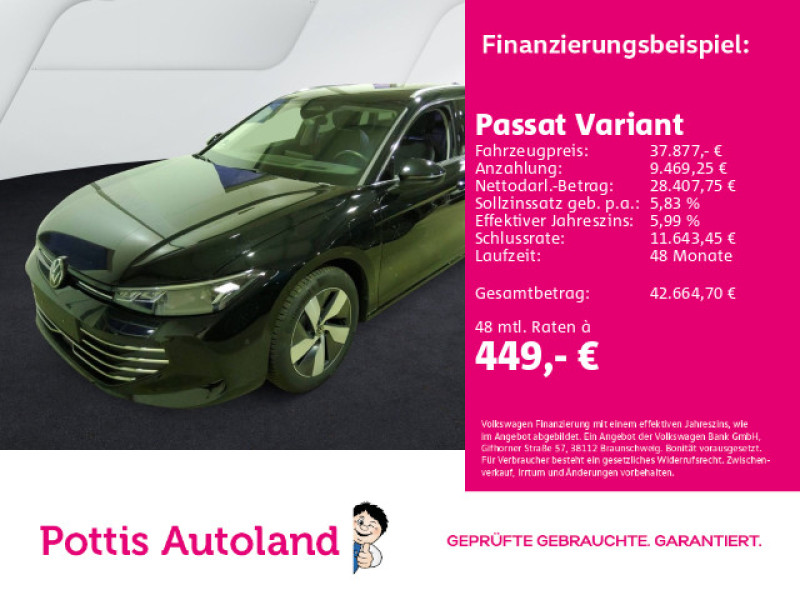 Bild 0: Volkswagen Passat Variant 1.5 TSI eHybrid DSG BUSINESS AHK KAMERA NAVI HuD