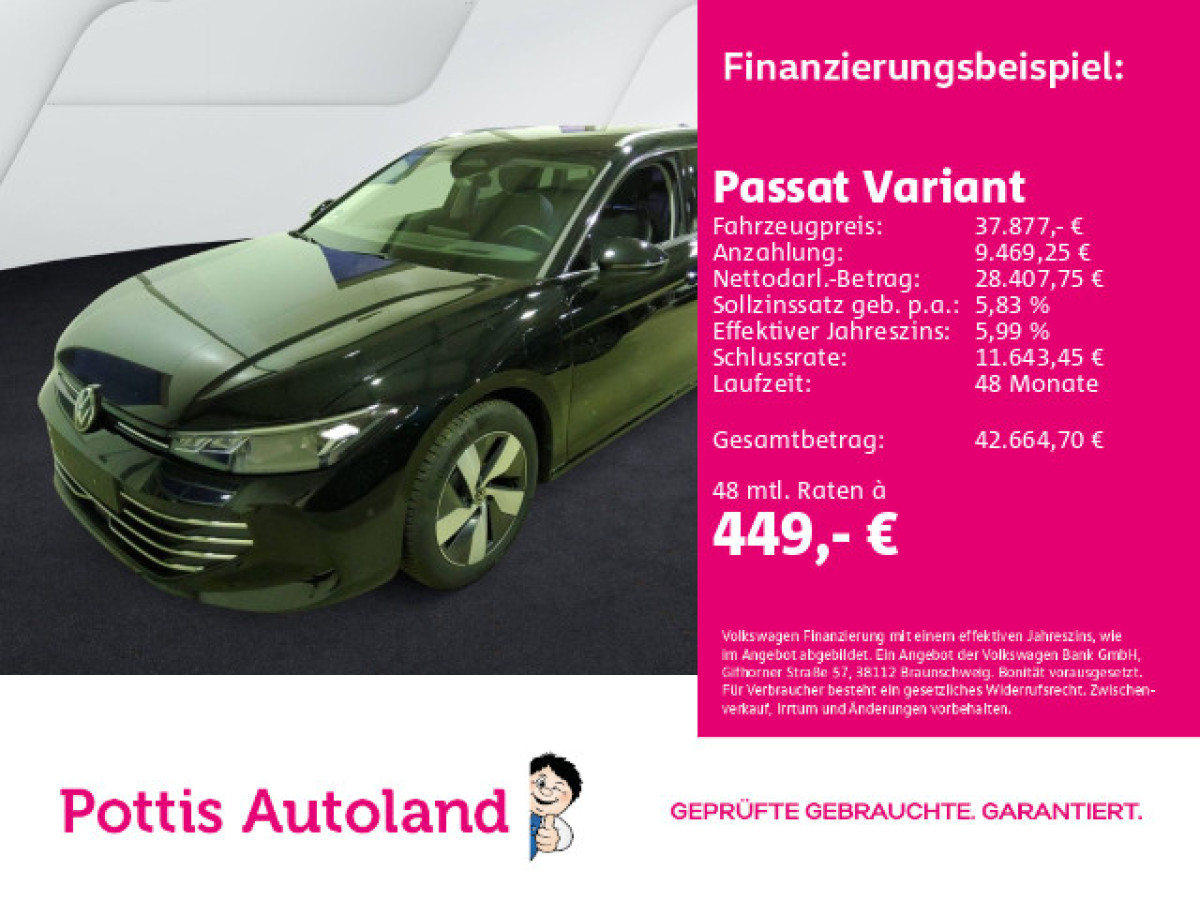 Thumb 0: Volkswagen Passat Variant 1.5 TSI eHybrid DSG BUSINESS AHK KAMERA NAVI HuD