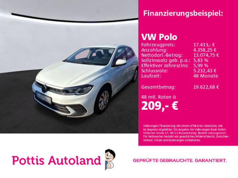 Bild 0: Volkswagen Polo 1.0 TSI DSG LIFE NAVI KAMERA SITZHZG LED