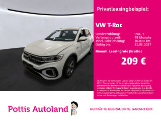 Volkswagen T-Roc 1.5 TSI DSG R-LINE SITZHZG LED+ PDC KLIMA
