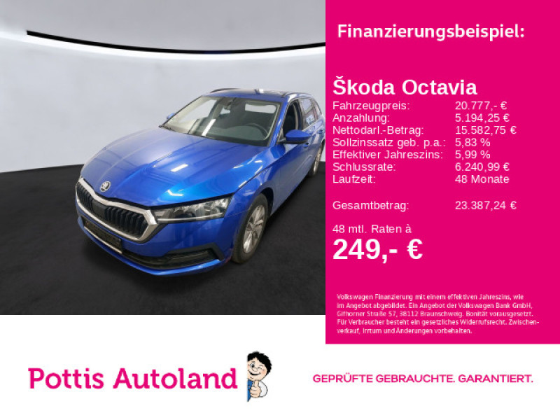 Bild 0: Škoda Octavia Combi 2.0 TDI DSG SELECTION AHK NAVI KAMERA SITZHZG