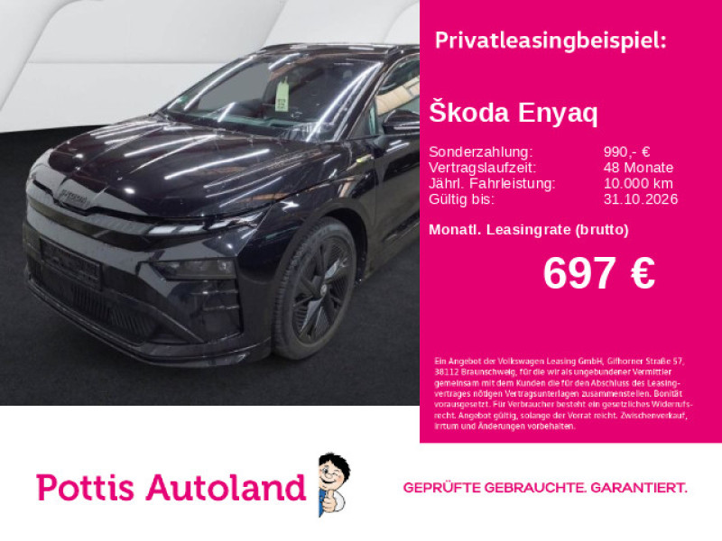 Bild 0: Škoda Enyaq 85 RS LOUNGE AHK NAVI CANTON KAMERA
