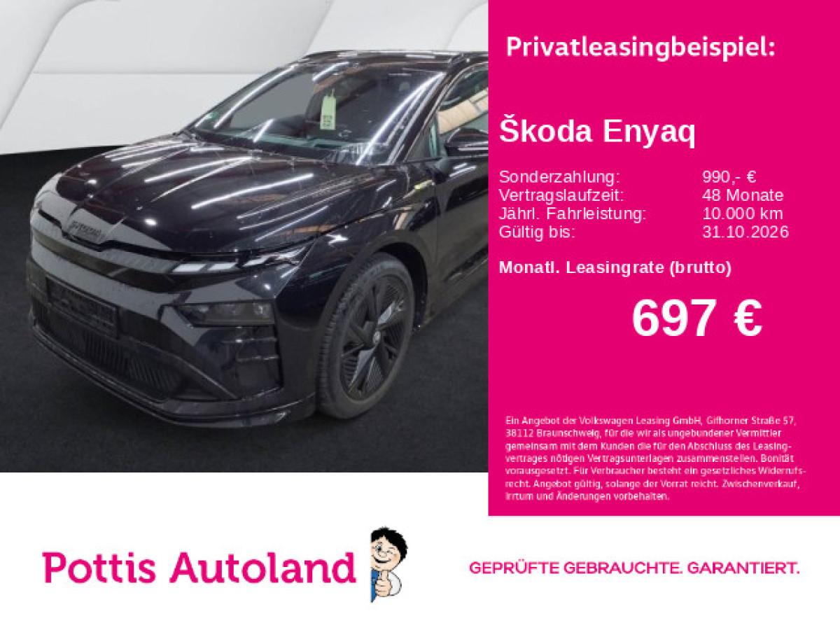 Thumb 0: Škoda Enyaq 85 RS LOUNGE AHK NAVI CANTON KAMERA