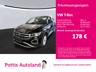Volkswagen T-Roc 1.5 TSI DSG STYLE AHK NAVI SITZHZG PDC