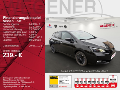 Ansicht 2 - Gebrauchtwagen Fahrzeug, Modell Leaf der Marke Nissan von Verkäufer Wegener Automobile GmbH - Filiale Potsdam
