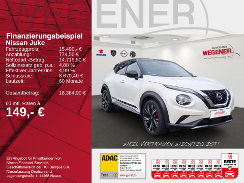 Ansicht 2 - Gebrauchtwagen Fahrzeug, Modell Juke der Marke Nissan von Verkäufer Auto-Center Wegener GmbH - Filiale Nauen