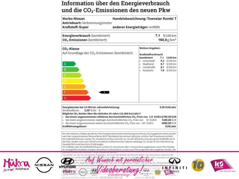 Ansicht 1 - Neuwagen Fahrzeug, Modell Townstar der Marke Nissan von Verkäufer Autohaus Mükra GmbH