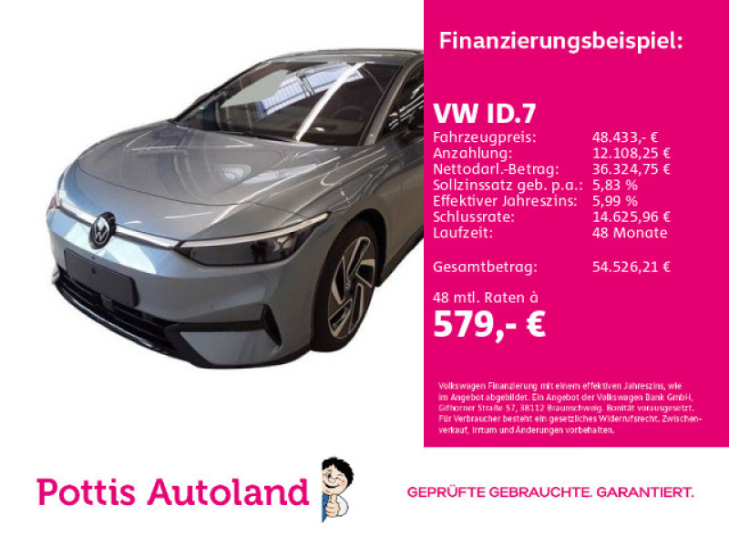 Bild 0: Volkswagen ID.7 PRO AHK NAVI IQ.LIGHT KAMERA SITZHZG