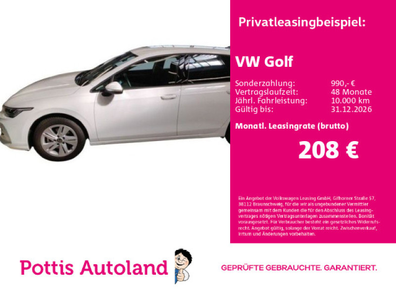 Bild 0: Volkswagen Golf 1.5 TSI LIFE NAVI KAMERA SITZHZG LED