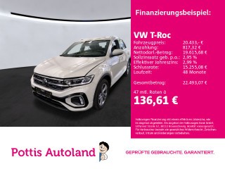 Volkswagen T-Roc 1.0 TSI R-LINE SITZHZG PDC LED+