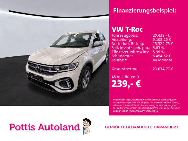 Bild 0: Volkswagen T-Roc 1.0 TSI R-LINE SITZHZG PDC LED+