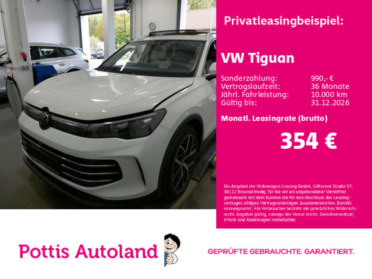 Thumb 0: Volkswagen Tiguan 2.0 TDI DSG ELEGANCE PANO NAVI KMAERA HuD