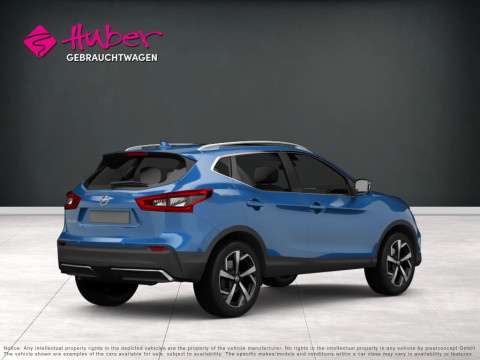 Ansicht 4 - Gebrauchtwagen Fahrzeug, Modell Qashqai der Marke Nissan von Verkäufer Autohaus MKM Huber GmbH / Gebrauchtwagenpark