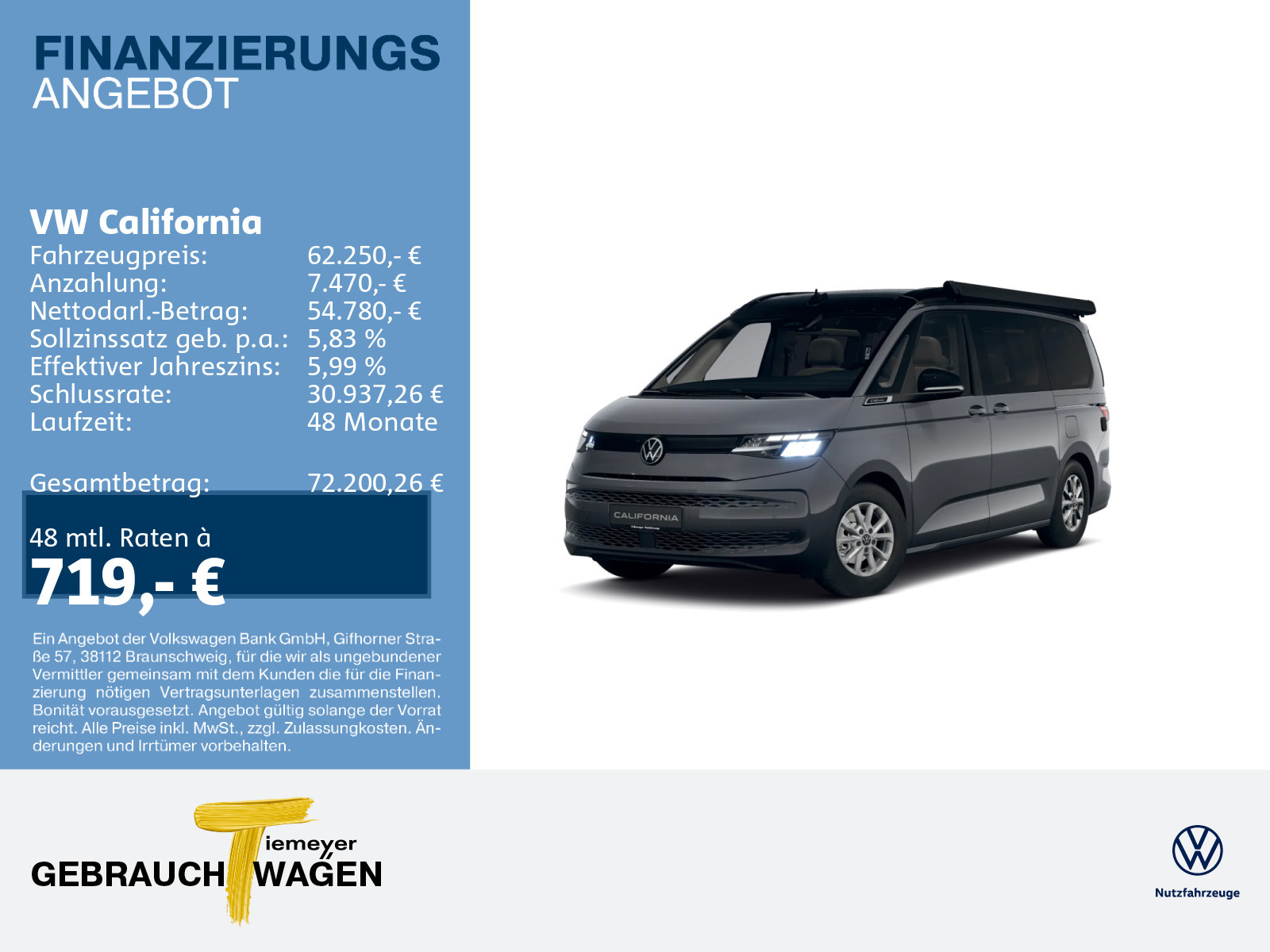 Volkswagen California 2.0 California Volkswagen California 2.0 California