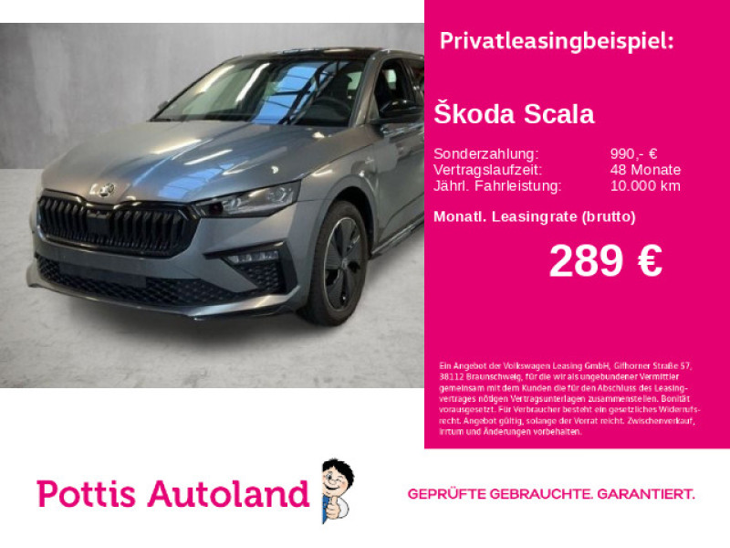Bild 0: Škoda Scala 1.0 TSI DSG MONTE CARLO PANO KAMERA SITZHZG