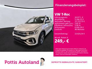 Volkswagen T-Roc 1.0 TSI R-LINE KAMERA SITZHZG LED+ KLIMA