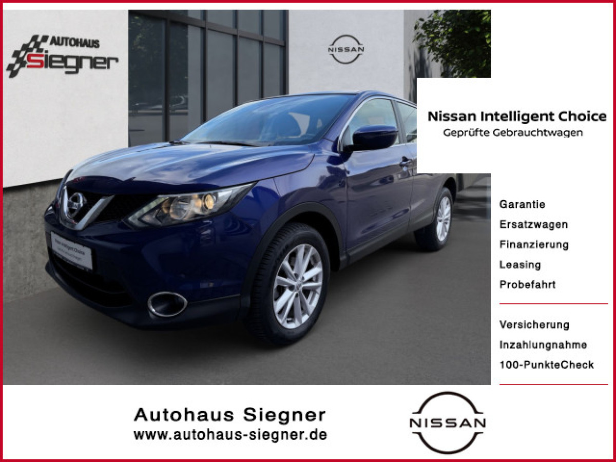 Ansicht 1 - Gebrauchtwagen Fahrzeug, Modell Qashqai der Marke Nissan von Verkäufer Autohaus Siegner KG
