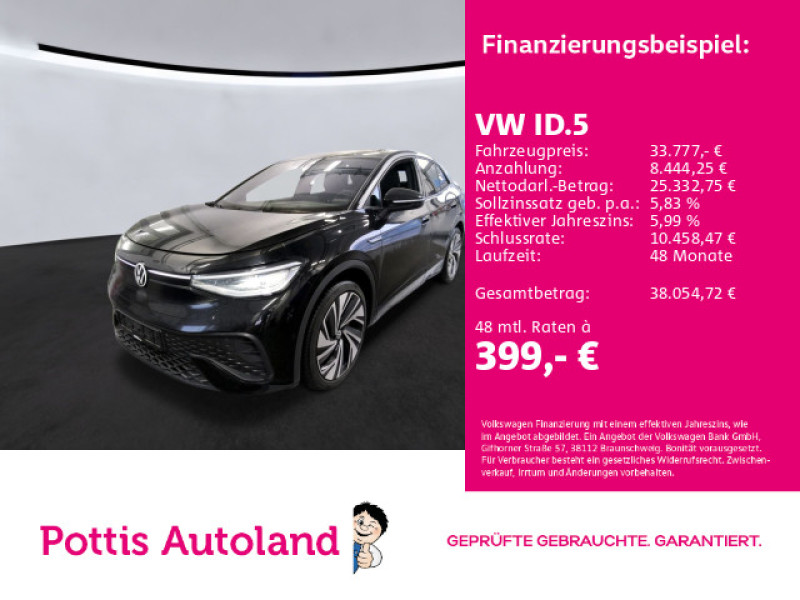 Bild 0: Volkswagen ID.5 PRO PERFORMANCE PANO NAVI AHK KAMERA HuD
