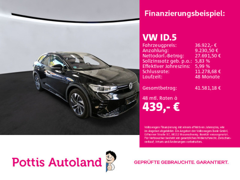 Bild 0: Volkswagen ID.5 4M GTX PANO NAVI KAMERA SITZHZG LED