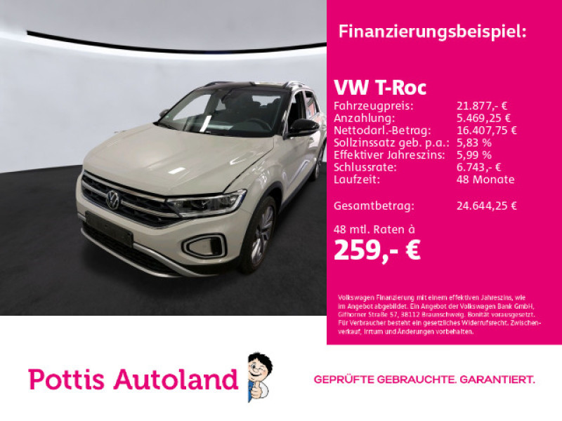 Bild 0: Volkswagen T-Roc 1.5 TSI DSG MOVE IQ.LIGHT KAMERA SITZHZG