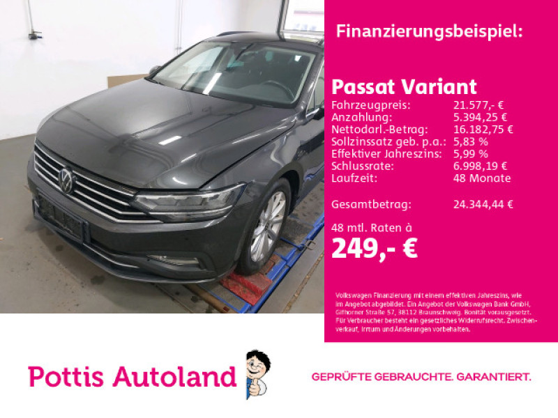 Bild 0: Volkswagen Passat Variant 1.5 TSI DSG BUSINESS NAVI SITZHZG PDC LED