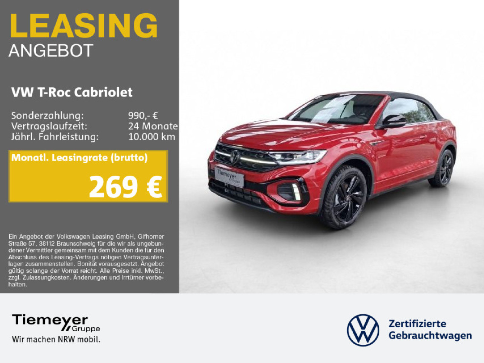 Volkswagen T-Roc Cabrio 1.5 Volkswagen T-Roc Cabrio 1.5
