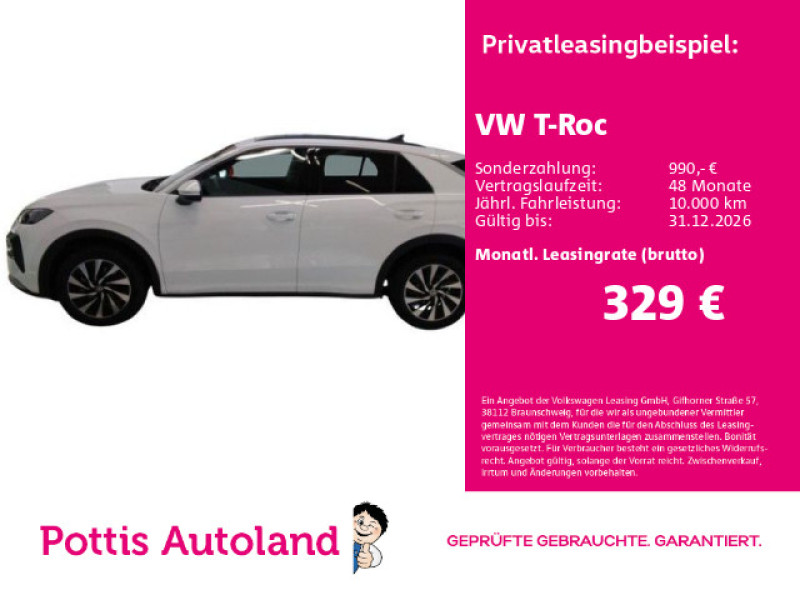 Bild 0: Volkswagen T-Roc 1.5 eTSI DSG LIFE NAVI PANO KLIMA KAMERA