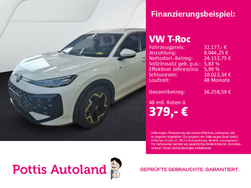 Bild 0: Volkswagen T-Roc 1.5 eTSI DSG R-LINE AHK NAVI IQ.LIGHT KAMERA