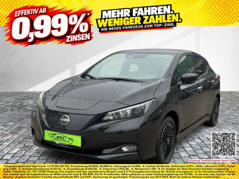 Automodell: Leaf in der Farbe schwarz