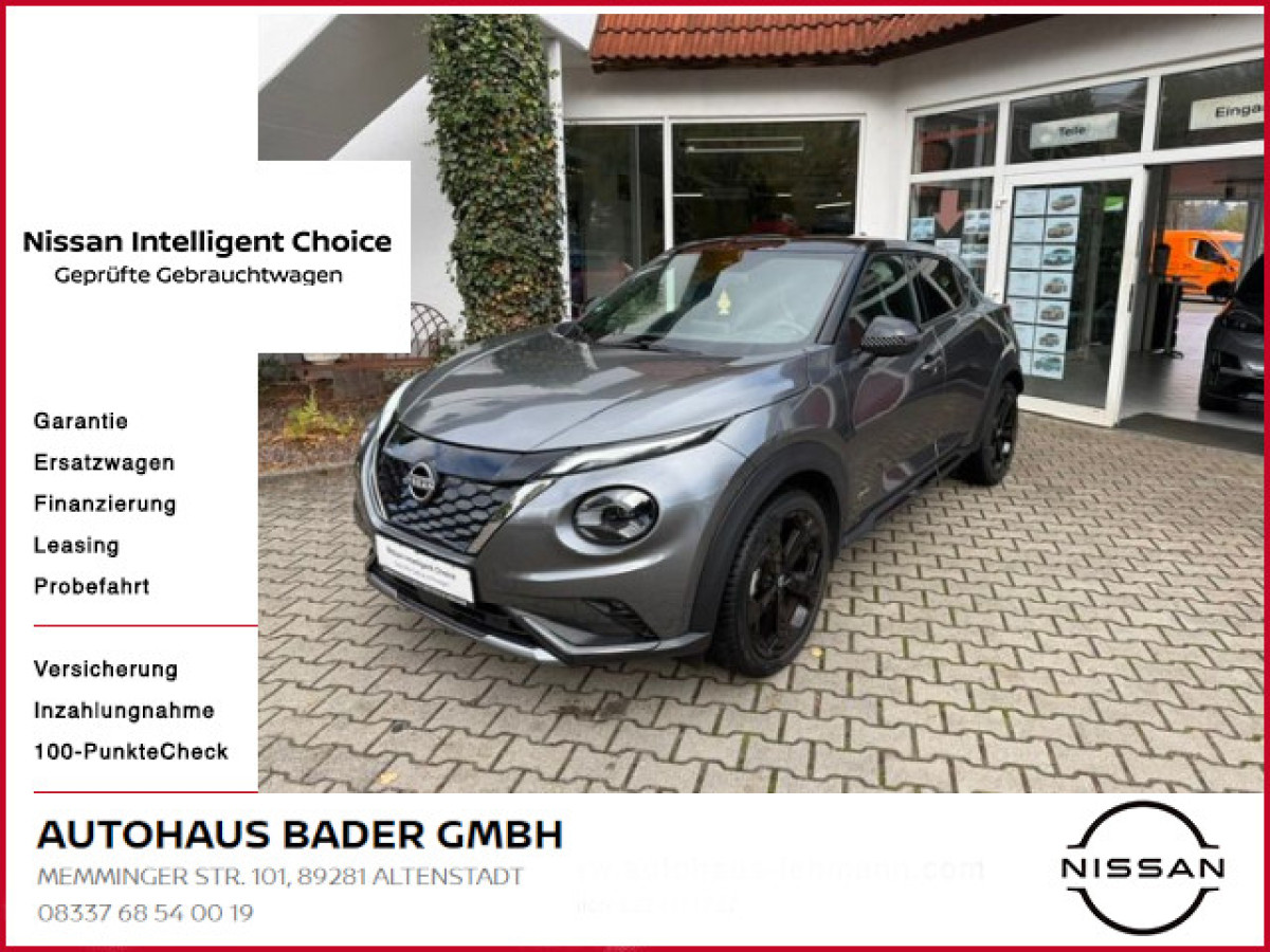 Ansicht 1 - Gebrauchtwagen Fahrzeug, Modell Juke der Marke Nissan von Verkäufer Autohaus Bader GmbH