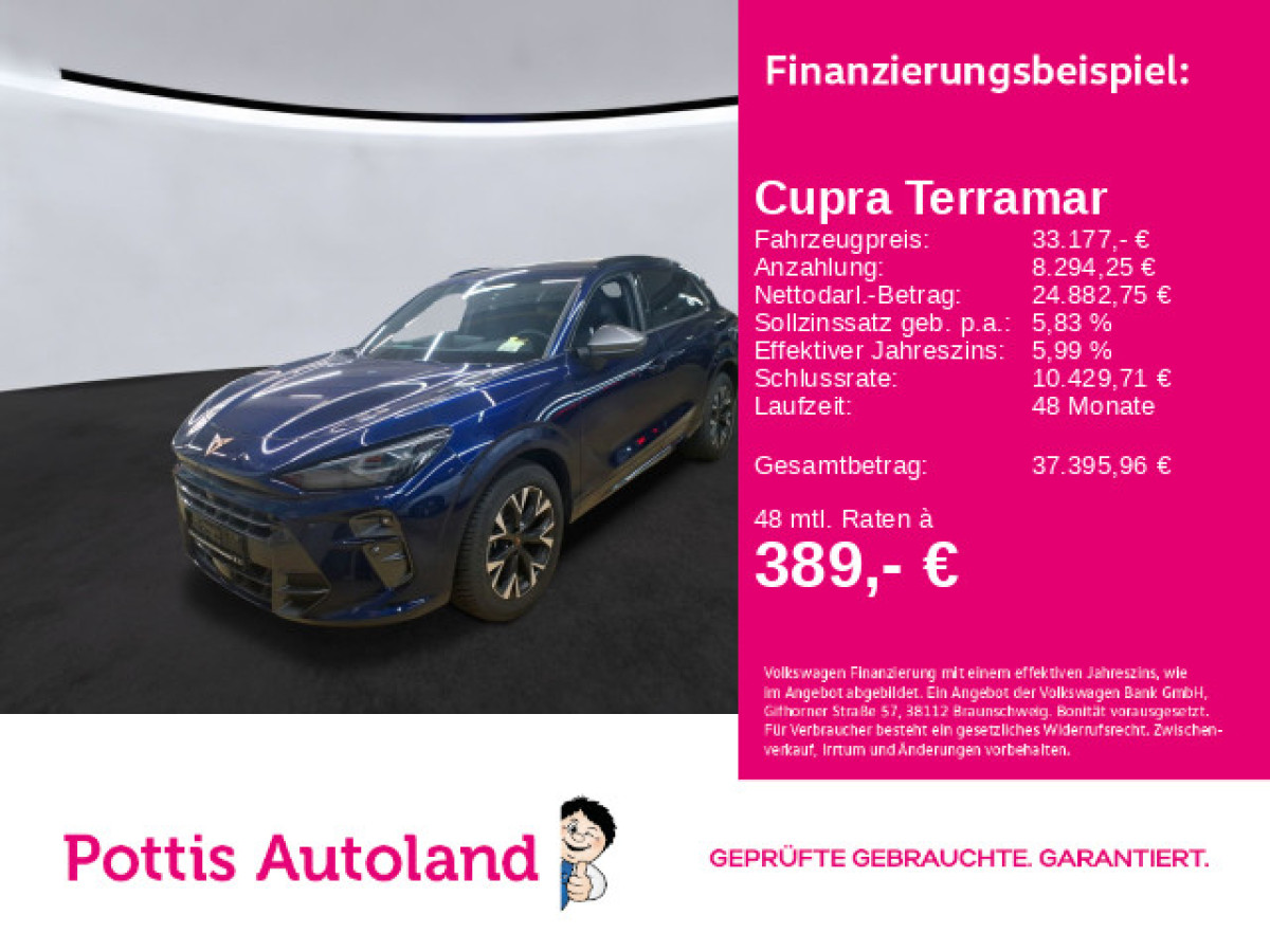 Thumb 0: Cupra Terramar 1.5 eTSI DSG NAVI HuD KAMERA SITZHZG